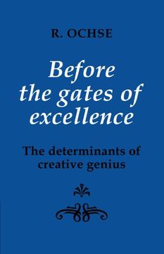 portada Before the Gates of Excellence: The Determinants of Creative Genius (Cambridge Greek and Latin Classics) (en Inglés)