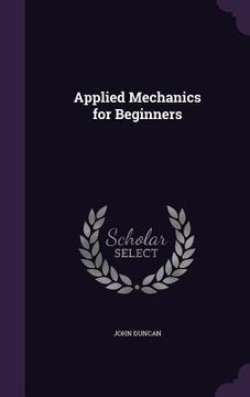 portada Applied Mechanics for Beginners