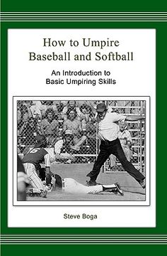 portada how to umpire baseball and softball (en Inglés)