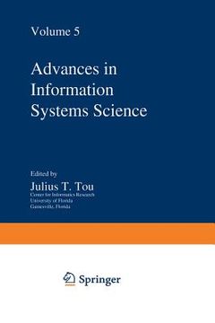 portada Advances in Information Systems Science: Volume 5 (en Inglés)