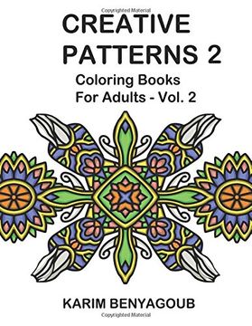 portada Creative Patterns 2: Coloring Books For Adults: Volume 2