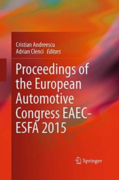portada Proceedings of the European Automotive Congress Eaec-Esfa 2015 (en Inglés)
