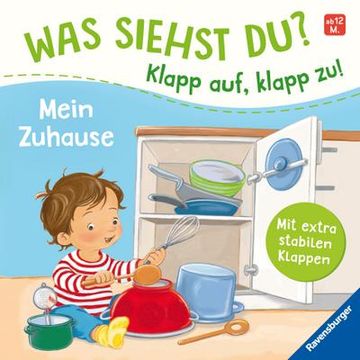 portada Was Siehst du? Klapp Auf, Klapp zu! Mein Zuhause (in German)