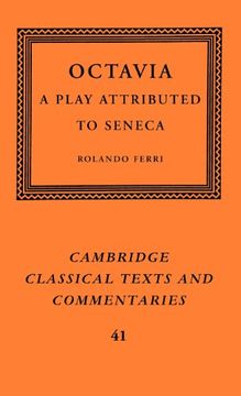 portada Octavia Hardback: A Play Attributed to Seneca (Cambridge Classical Texts and Commentaries) (in English)