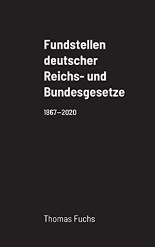 portada Fundstellen Deutscher Reichs- und Bundesgesetze (libro en Alemán)