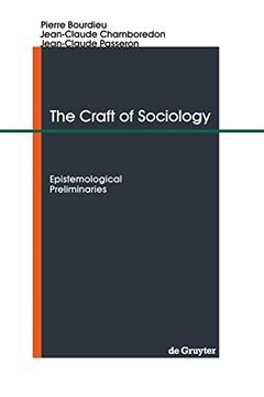 portada The Craft of Sociology (en Inglés)