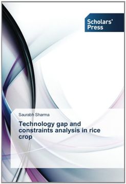 portada Technology gap and constraints analysis in rice crop