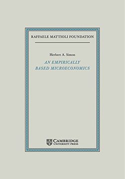 portada An Empirically-Based Microeconomics Paperback (Raffaele Mattioli Lectures) (en Inglés)