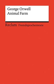 portada Animal Farm: Englischer Text mit Deutschen Worterklärungen. Niveau b2 (Ger) (Reclams Universal-Bibliothek) (en Inglés)