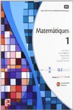 portada Matematiques 1 Eso - Ed.12 - (in Catalá)