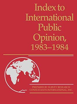 portada Index to International Public Opinion, 1983-1984 (en Inglés)
