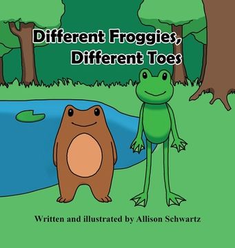 portada Different Froggies, Different Toes (en Inglés)