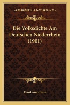 portada Die Volksdichte Am Deutschen Niederrhein (1901) (en Alemán)