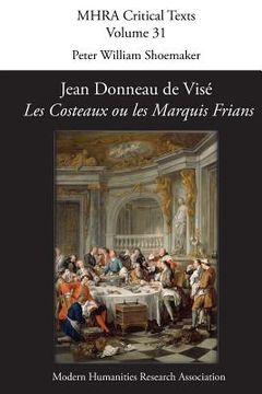 portada Jean Donneau de Vise, 'Les Costeaux Ou Les Marquis Frians' (en Inglés)