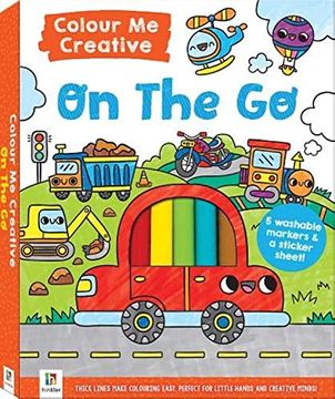 portada Colour me Creative: On the go (en Inglés)