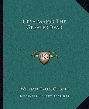 portada ursa major the greater bear (in English)