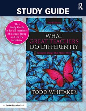 portada Study Guide: What Great Teachers do Differently: Nineteen Things That Matter Most (en Inglés)