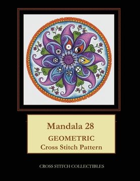 portada Mandala 28: Geometric Cross Stitch Pattern (en Inglés)