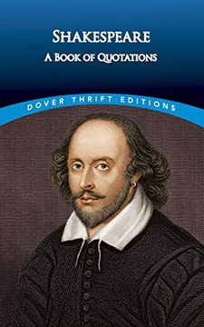 portada Shakespeare: A Book of Quotations (Thrift Editions) 