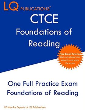 portada Ctce Foundations of Reading: One Full Practice Exam - Free Online Tutoring - Updated Exam Questions (en Inglés)