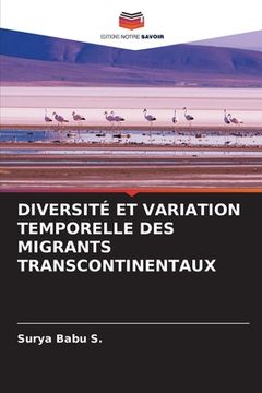 portada Diversité Et Variation Temporelle Des Migrants Transcontinentaux (en Francés)