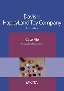 portada Davis v. Happyland toy Company: Second Edition Case File (Nita) 