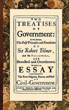 portada two treatises of government (in English)