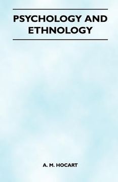 portada psychology and ethnology (folklore history series) (en Inglés)