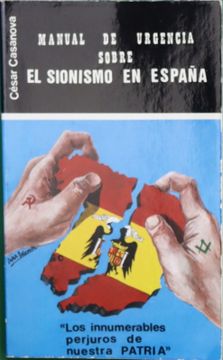 portada Manual de Urgencia Sobre el Sionismo en España