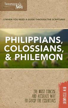 portada Shepherd's Notes: Philippians, Colossians, Philemon