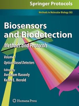 portada biosensors and biodetection: methods and protocols volume 1: optical-based detectors (in English)