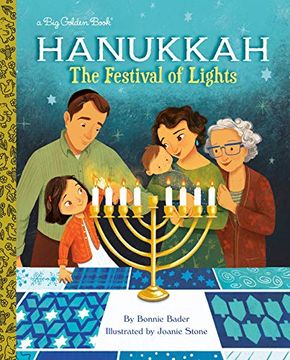 portada Hanukkah: The Festival of Lights (Big Golden Books)