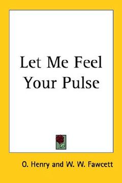 portada let me feel your pulse (in English)