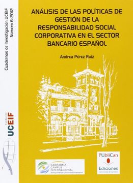 portada Análisis De Las Políticas De Gestión De La Responsabilidad Social Corporativa En El Sector Bancario Español (Difunde)