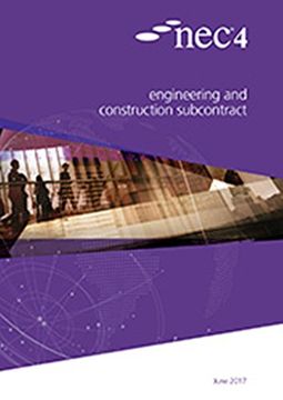 portada Nec4: Engineering and Construction Subcontract (in English)