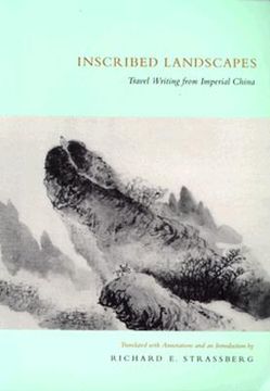 portada inscribed landscapes: travel writing from imperial china (en Inglés)