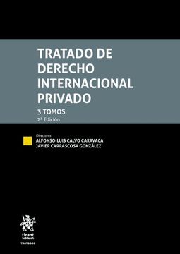 portada Tratado de Derecho Internacional Privado 2022. 3 Tomos