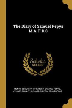 portada The Diary of Samuel Pepys M.A. F.R.S