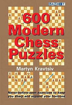 portada 600 Modern Chess Puzzles (en Inglés)