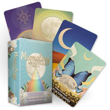 portada Moonology(Tm) Messages Oracle: A 48-Card Deck and Guidebook (en Inglés)
