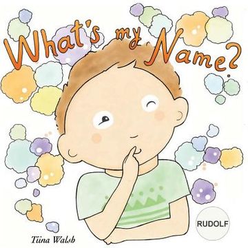 portada What's my name? RUDOLF (en Inglés)