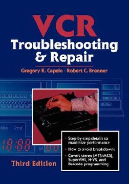 portada vcr troubleshooting & repair (en Inglés)