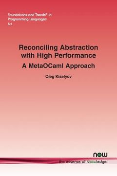 portada Reconciling Abstraction with High Performance: A MetaOCaml approach