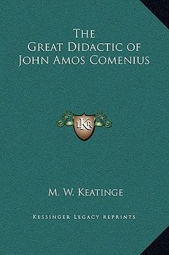 portada the great didactic of john amos comenius (en Inglés)