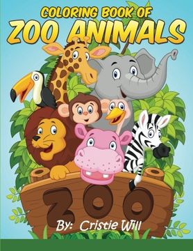 portada Coloring Book of Zoo Animals