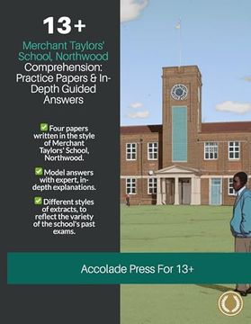 portada 13] Comprehension: Merchant Taylors' School, Northwood (MTS), Practice Papers & In-Depth Guided Answers (en Inglés)