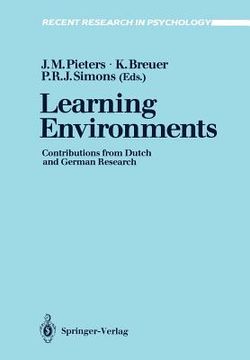 portada learning environments: contributions from dutch and german research