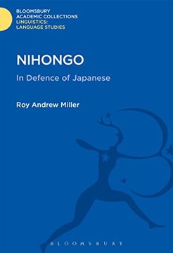 portada Nihongo: In Defence of Japanese (Linguistics: Bloomsbury Academic Collections) (in English)