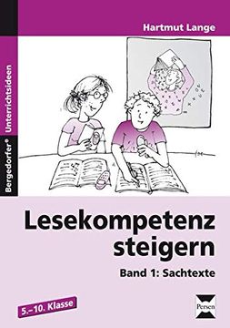portada Lesekompetenz Steigern 1: Sachtexte mit Kopiervorlagen - ab Klasse 5: Bd 1 (en Alemán)