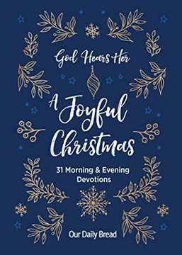 portada God Hears Her, a Joyful Christmas: 31 Morning & Evening Devotions (in English)